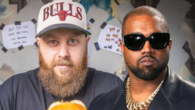 College Dropout Burgers owner Mark Elkhouri is determined to make rapper Kanye West pay up. Picture: Jake Nowakowski