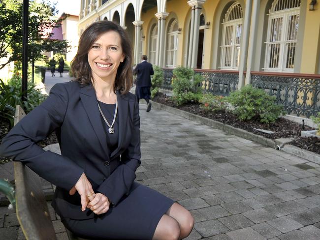 Brisbane Girls Grammar School received an Australian Taxation Office “cash boost’’ of $87,500. Pictured principal Jacinda Euler.