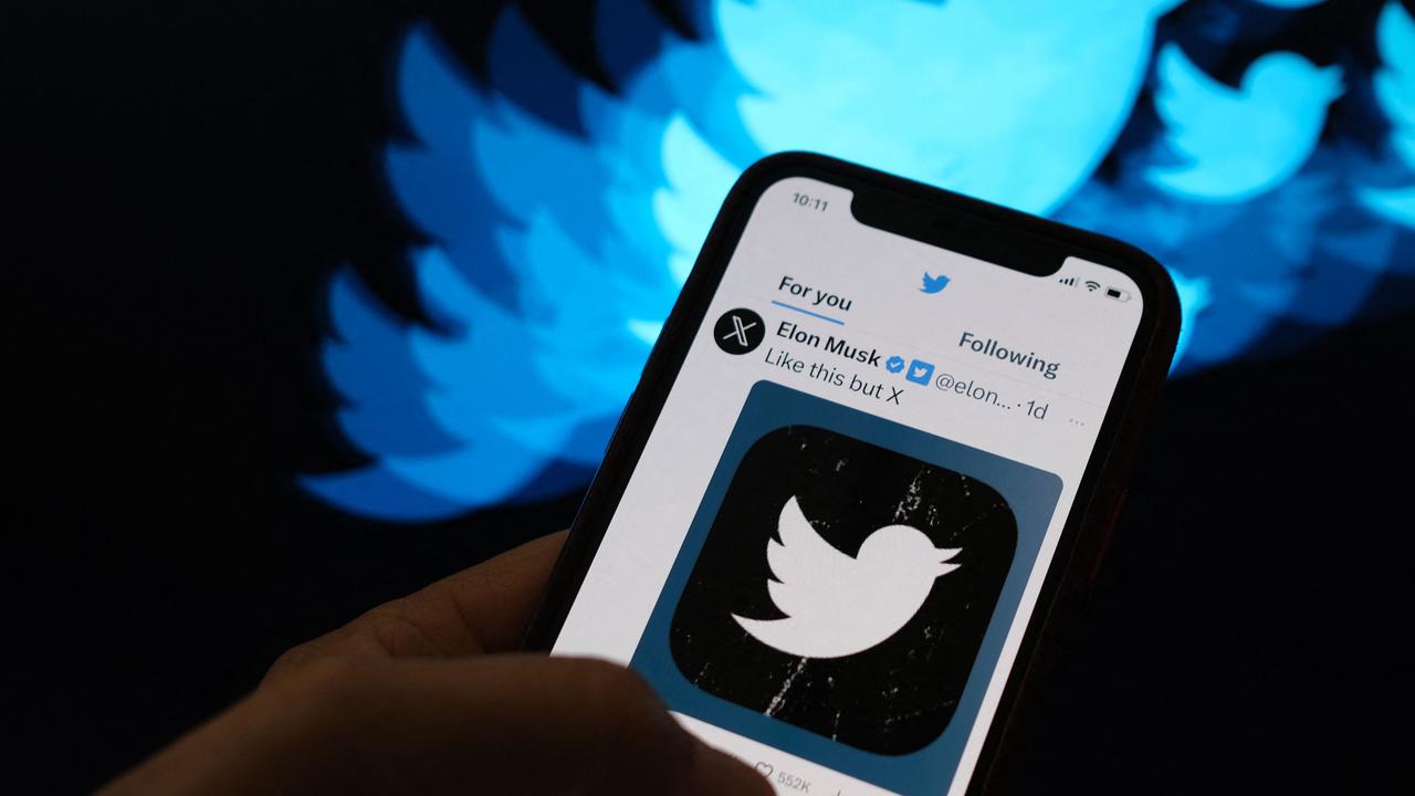 Elon Musk changed the name of Twitter to X after buying it. Photo: Chris Delmas/AFP