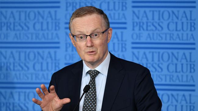 Reserve Bank Governor Philip Lowe. Picture: AAP