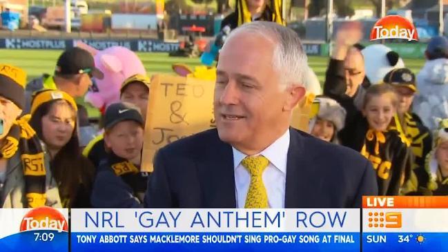 Turnbull answers Macklemore critics