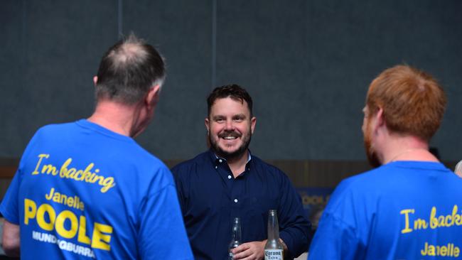 QLDVOTES24 Federal member Phillip Thompson speaking to party faithful at the 2024 Queensland State Election in October.