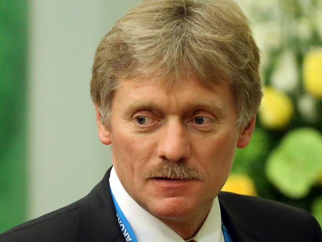 Russian presidential press secretary Dmitry Peskov. Picture: Getty Images