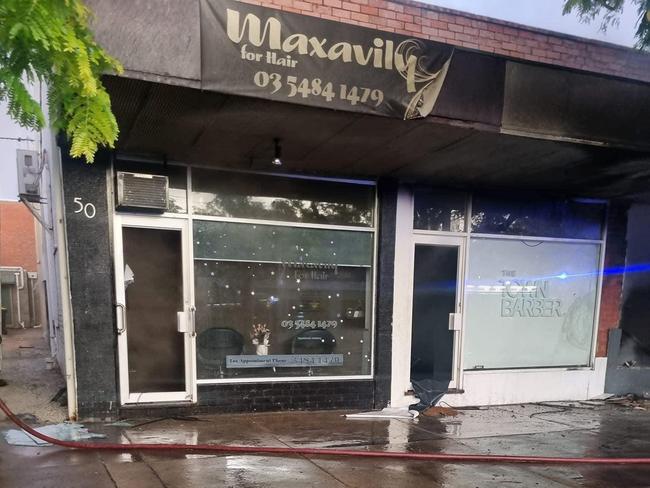 Maxavily for Hair is destroyed by fire just years after being devastated by flooding.