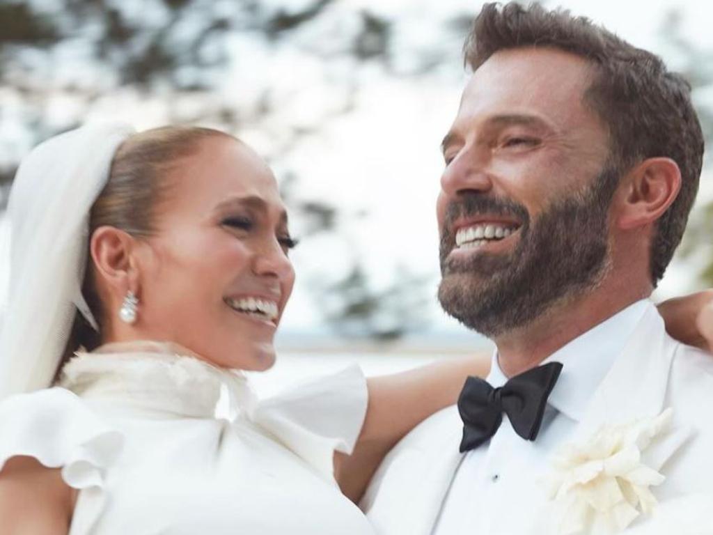 Jennifer Lopez and Ben Affleck’s divorce was filed on their second wedding anniversary. Picture: Instagram/Jlo