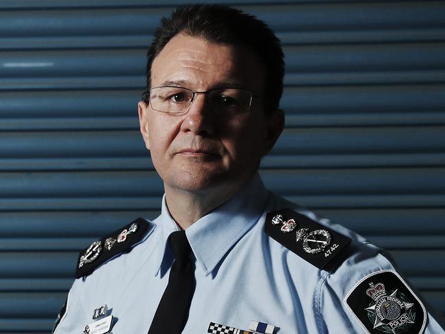 SUNDAY TELEGRAPH - 7/7/20**EMBARGOED FOR JULY 19TH PUBLICATION, PLEASE SPEAK WITH ST PIC ED, JEFF DARMANIN BEFORE PUBLISHING**New AFP Commissioner Reece Kershaw pictured at Surry Hills today. Picture: Sam Ruttyn