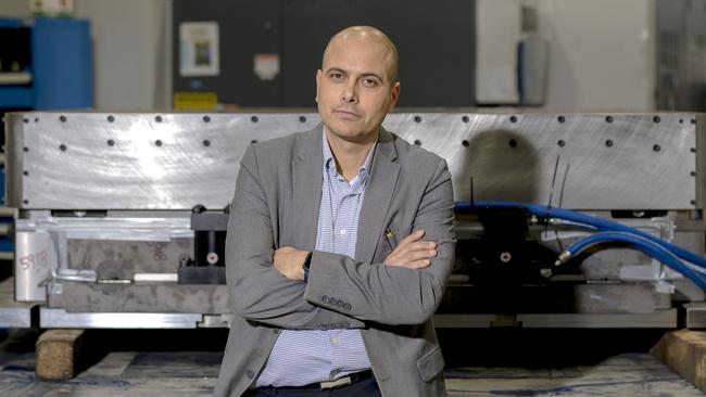 Laval president and CEO Jonathan Azzopardi at the LAVAL plant in Maidstone, Ontario. Picture: Nic Antaya