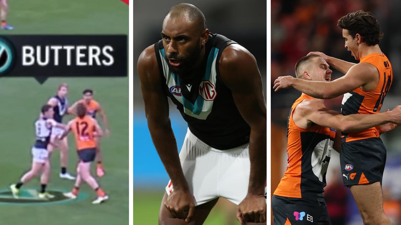 The Giants have claimed the win over Port Adelaide to remain in the top eight.