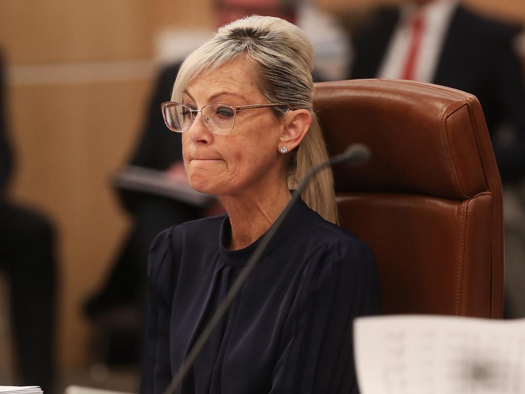 Elise Archer Minister for Justice and Corrections. Budget estimates 2021. Picture: Nikki Davis-Jones