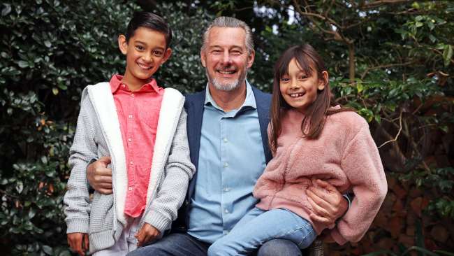 The real Barry Du Bois is happily married with kids. Picture: Tim Hunter.