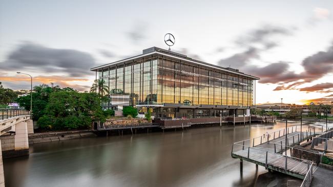 The restaurant will be homed on top of the five-level state-of-the-art Mercedes-Benz Brisbane dealership at Breakfast Creek