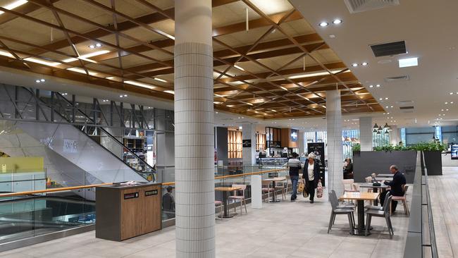 The swanky food court is struggling to attract customers. Picture: Josie Hayden