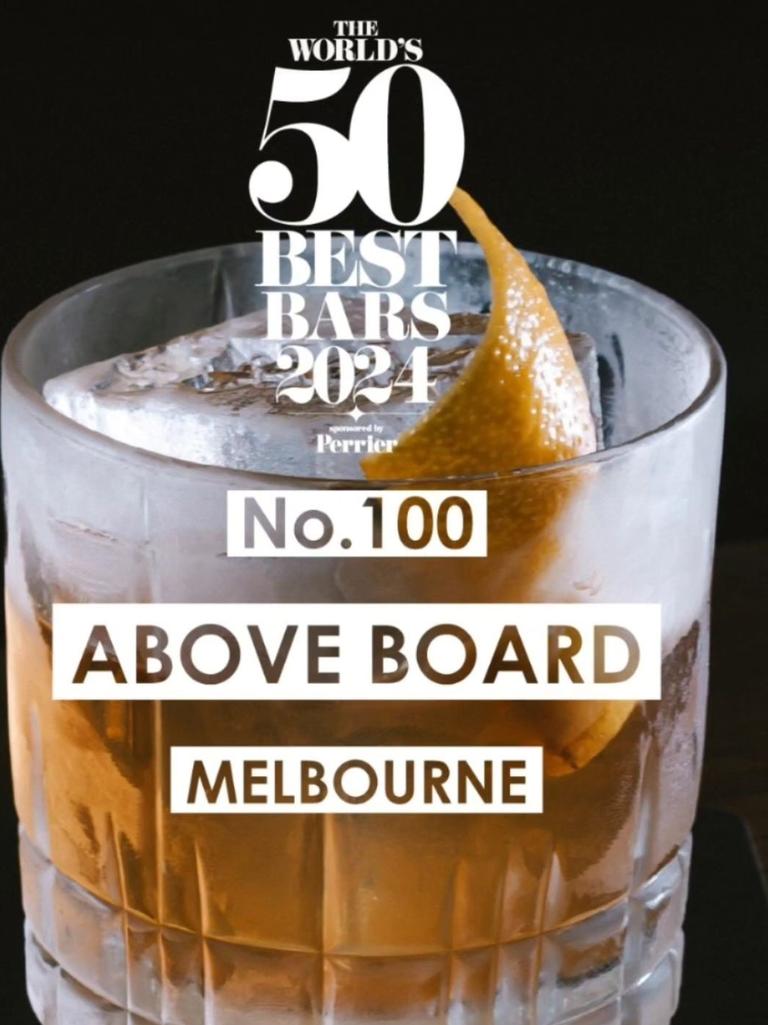 And Above Board in Melbourne just made the cut in spot 100.