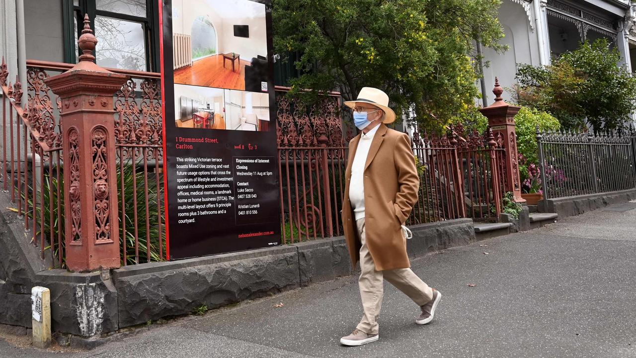 The pandemic has seen property prices surge. Picture: William West/AFP