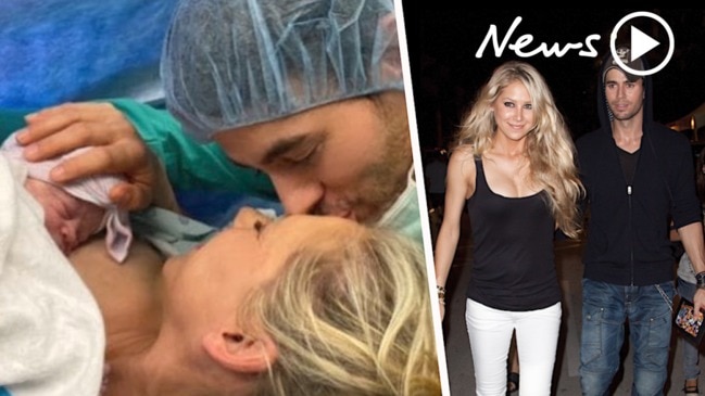 Enrique Iglesias and Anna Kournikova Just Shared the First Adorable Photos  of Their Twins