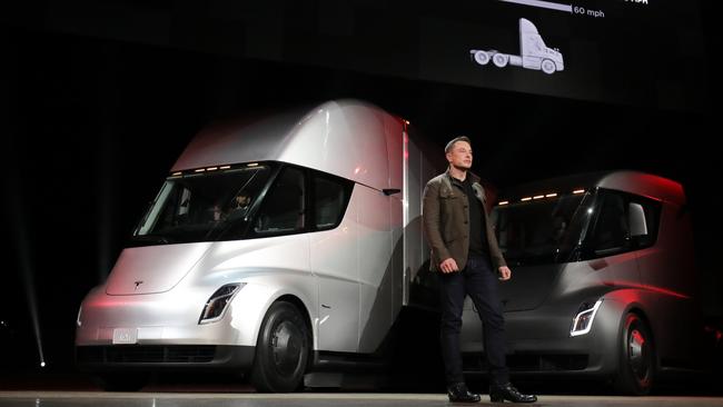 The big rig can recharge its battery to 70 per cent in half an hour. Source: Supplied.