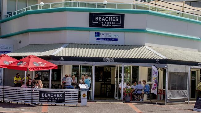 The Beaches Off Tedder cafe in Main Beach will be closing on Sunday 27 September. Picture: Jerad Williams.