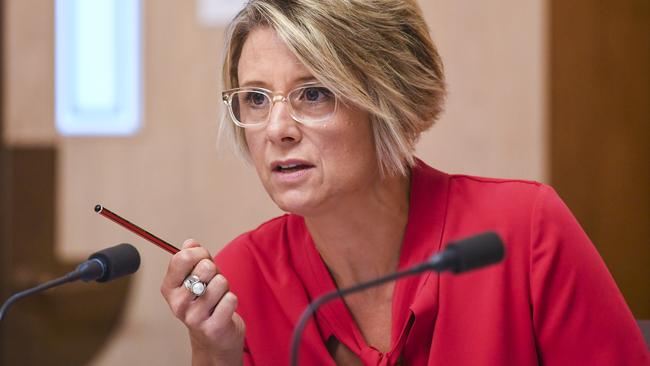 She’s got a sense of humour, sure. But don’t mess with Kristina Keneally. Picture: AAP Image/Lukas Coch 