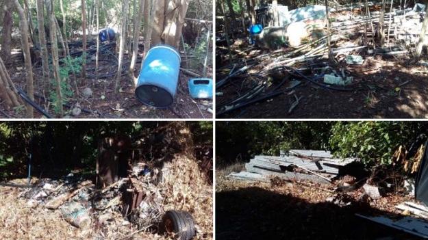 Images showing discarded building materials captured in 2019. Picture: Supplied