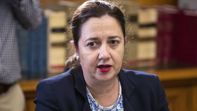 Queensland Premier Annastacia Palaszczuk. (AAP Image/Glenn Hunt) 