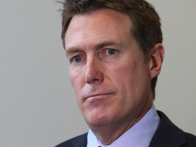 Attorney-General Christian Porter at Parliament House in Canberra.