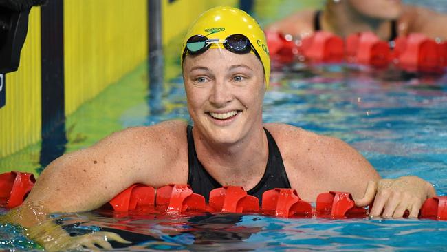 Cate Campbell is gunning to be the second Australian swimmer to become a four-time Olympian. Picture: AFP