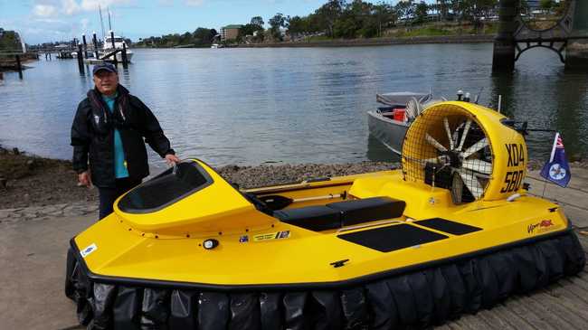 Movie sets and famous stars all part of hovercraft life | The Courier Mail