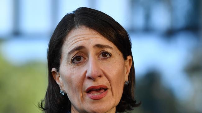 NSW Premier Gladys Berejiklian has appointed Mr Fitzsimmons to the role. Picture: AAP Image/Dean Lewins