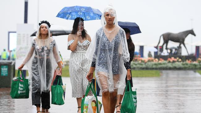 Melbourne Cup day is tipped to reach a top of just 14 degrees. Picture: AAP