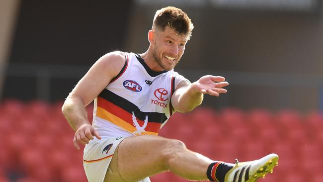 Bryce Gibbs impressed in his final game. Picture: Matt Roberts/Getty Images