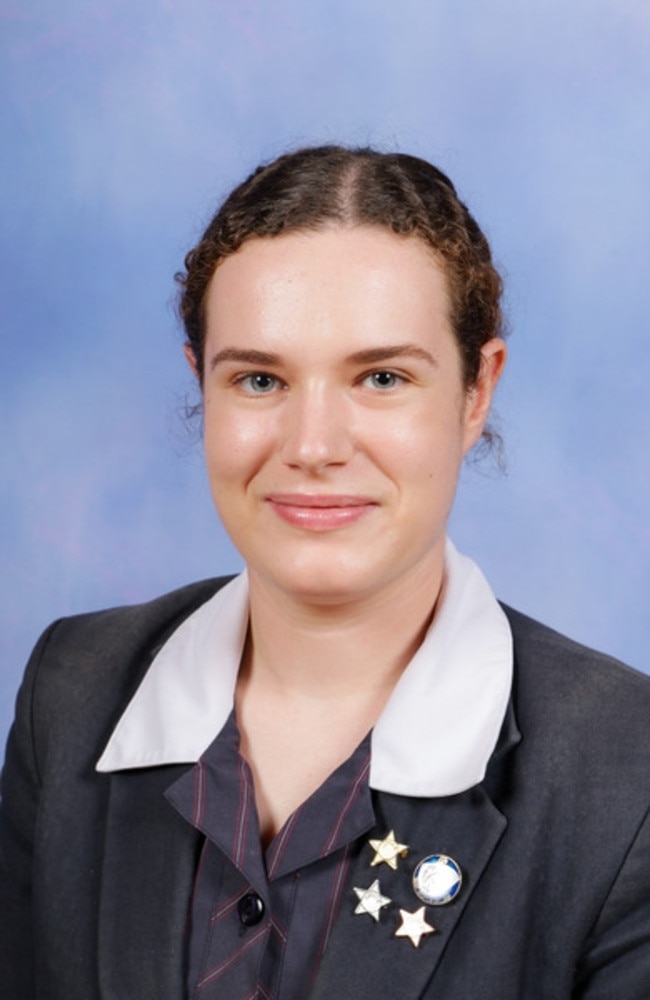 Saint Ignatius College Geelong student Emily O'Kane