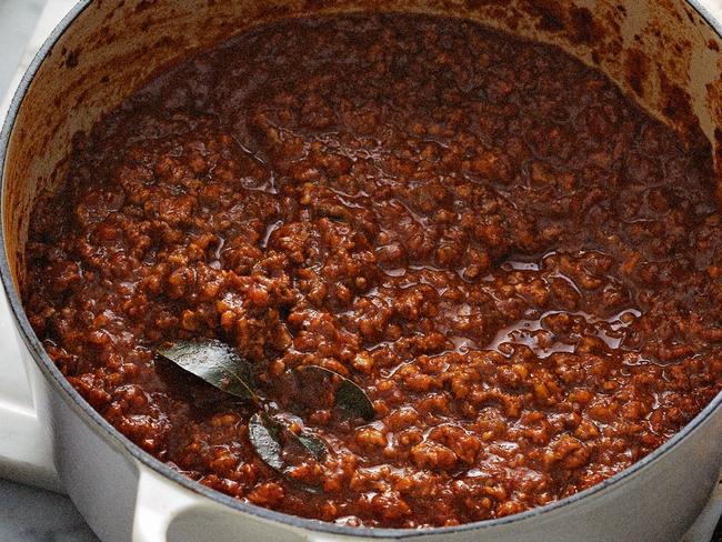 Chicken livers are popular spag bol additions.