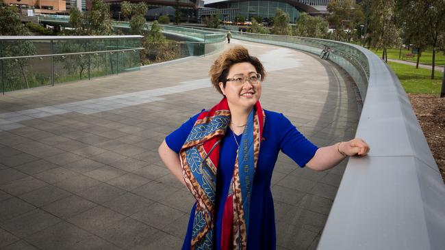 Adelaide-based Chinese entrepreneur Sally Zou. Picture: Jo-Anna Robinson