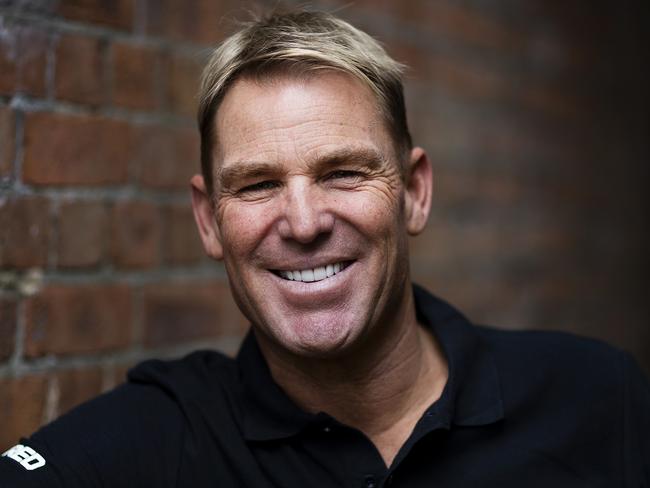 LONDON, ENGLAND - AUGUST 07: Former Australian spin bowler, Shane Warne is named as head coach of Lord's The Hundred team at Lord's Cricket Ground on August 07, 2019 in London, England. (Photo by Jack Thomas/Getty Images for The Hundred)