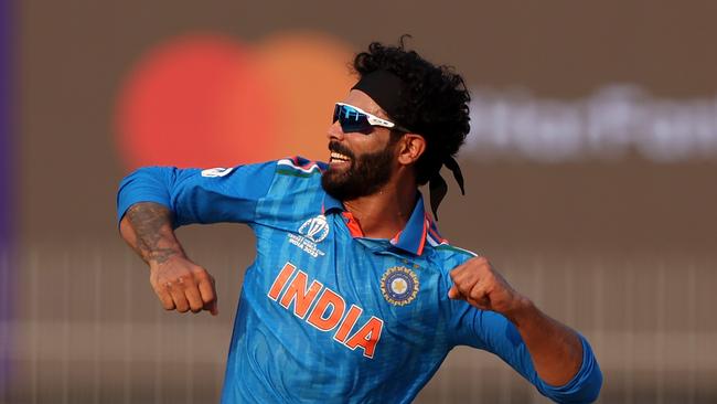 Ravindra Jadeja ripped through the Aussie middle order. (Photo by Robert Cianflone/Getty Images)