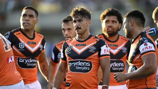 The Tigers have landed in even more trouble. Photo: NRL Imagery