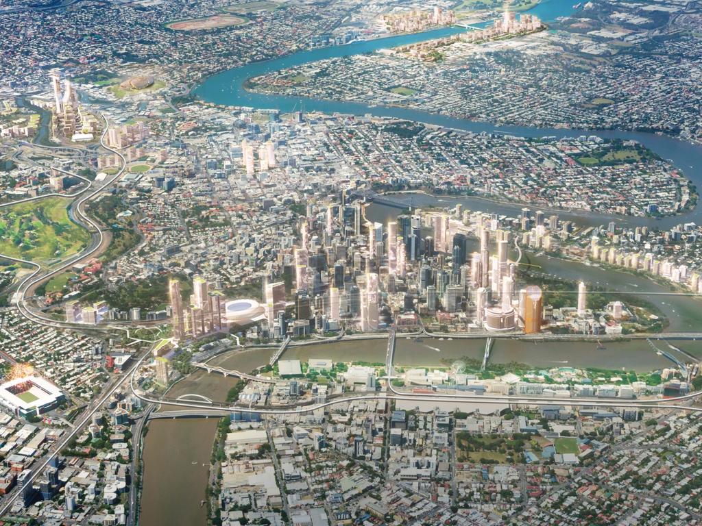 Brisbane of the future. Credit: Urbis