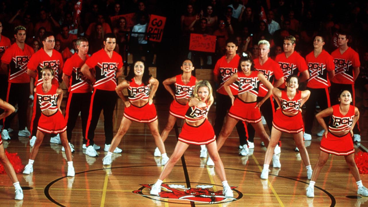 A scene from the 2000 cheerleading film Bring It On.