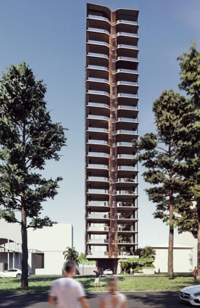 The tower will overlook North Burleigh Beach.