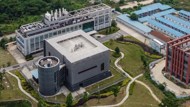 The P4 laboratory on the campus of the Wuhan Institute of Virology in Wuhan in China's central Hubei province. Picture: AFP