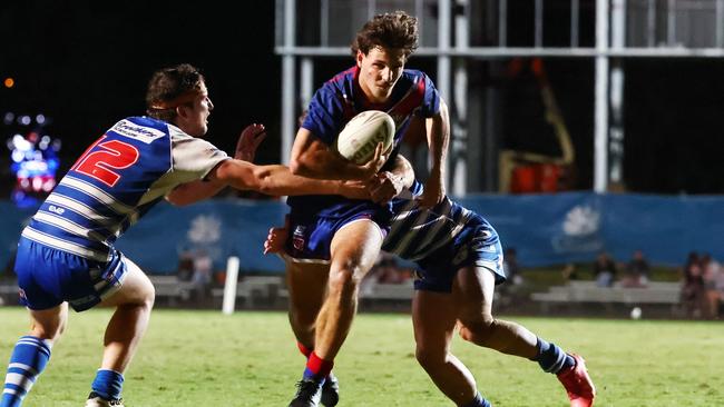 William England and the Knights will take on unbeaten Suburbs on Sunday. Picture: Brendan Radke