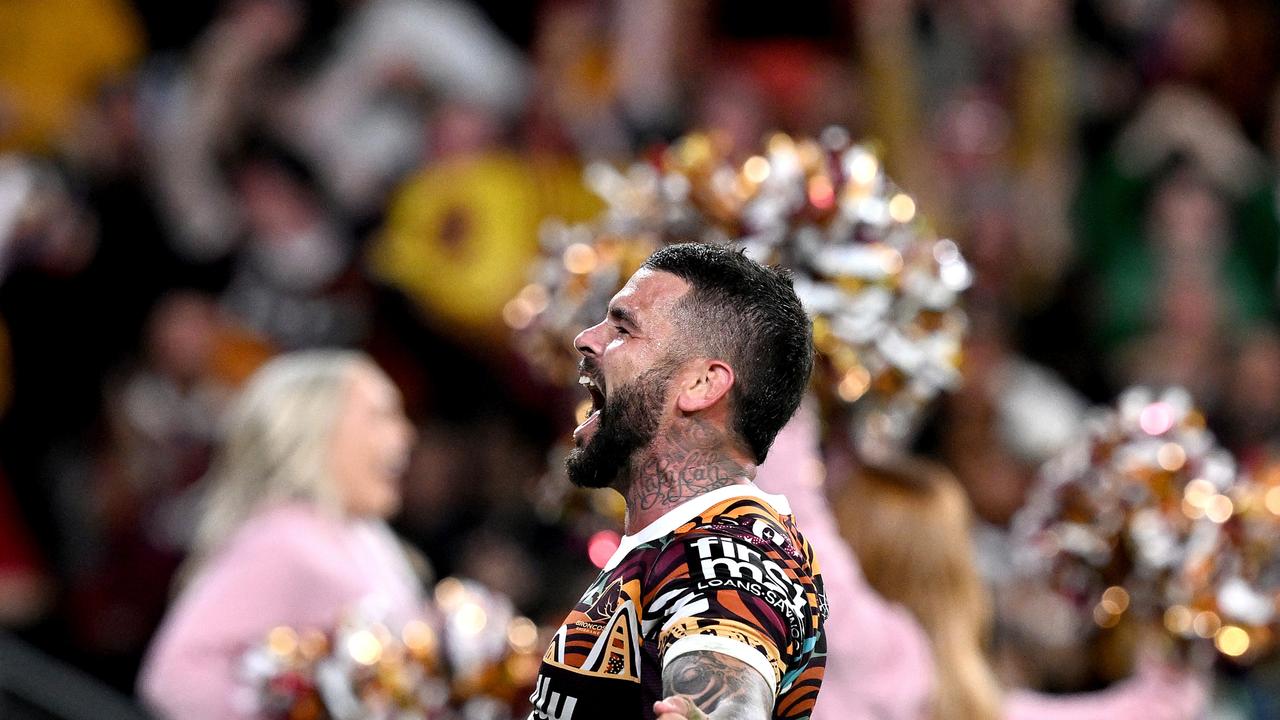 The Brisbane Broncos are considered raging favourites to clinch one of the first Sin City slots. Picture: Getty Images.