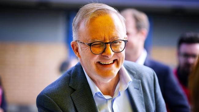 Anthony Albanese says the proposed referendum questions ‘is a generous and gracious offer of reconciliation, which I hope is endorsed by Australians across all states’. Picture: Luis Ascui