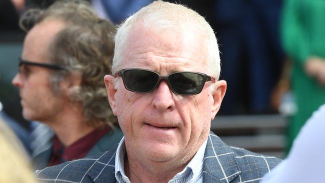 Trainer Mick Price after his horse Vibrant Sun won the Dynamic Print Group Alexandra Stakes at Moonee Valley Racecourse on March 23, 2024 in Moonee Ponds, Australia. (Photo by Brett Holburt/Racing Photos via Getty Images)