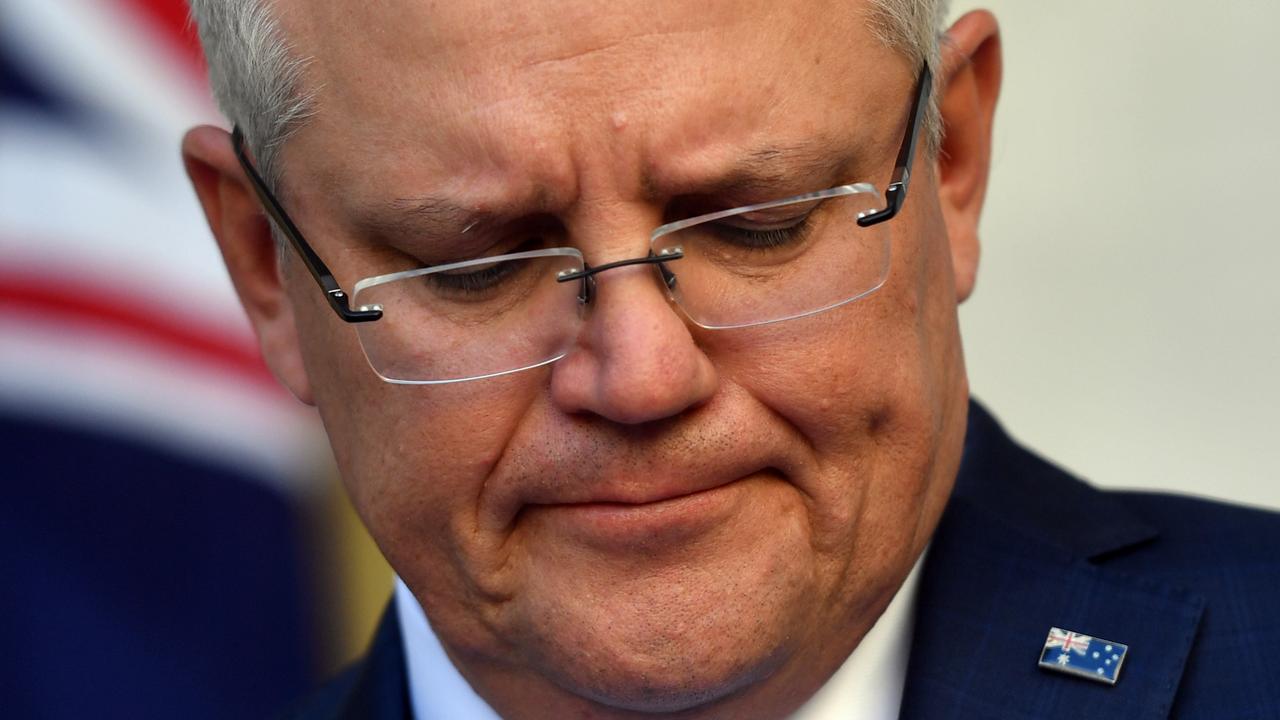 Prime Minister Scott Morrison said the numbers were ‘devastating’. Picture: Sam Mooy/Getty Images