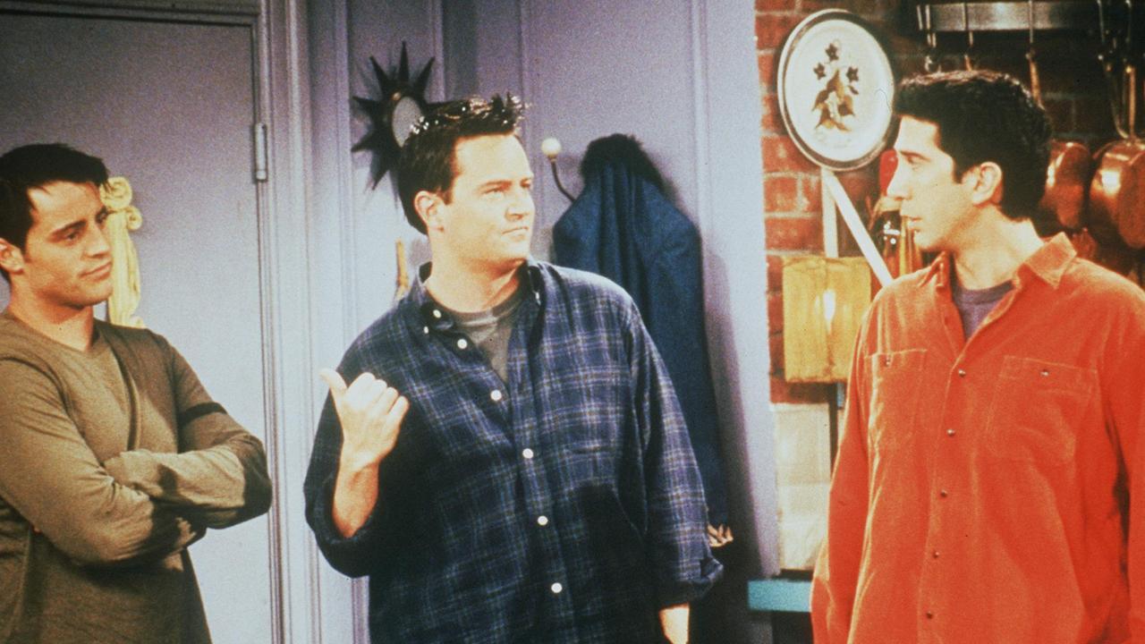 Perry (centre) shot to fame in Friends – but his drug struggles were well-documented.