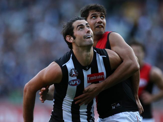 Collingwood’s Brodie Grundy hasn’t been nominated for the Rising Star yet. Picture: Wayne Ludbey