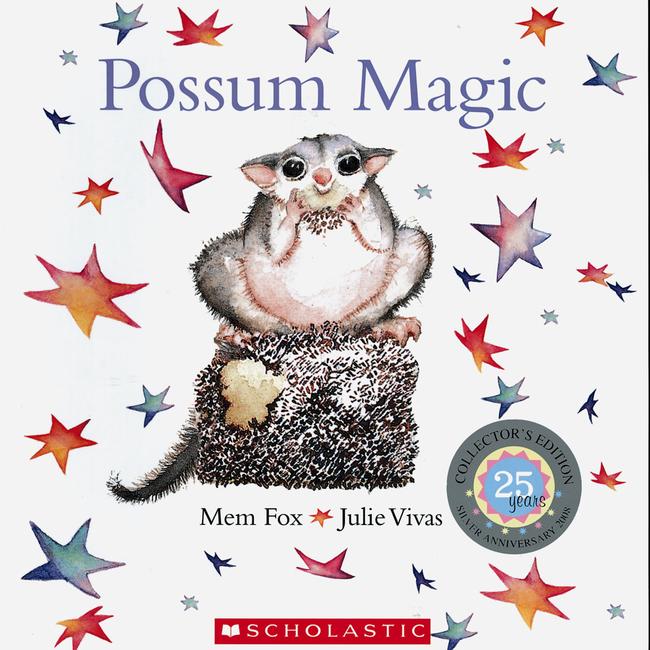 'Possum Magic' by Mem Fox and Julie Vivas was number one in 2008.