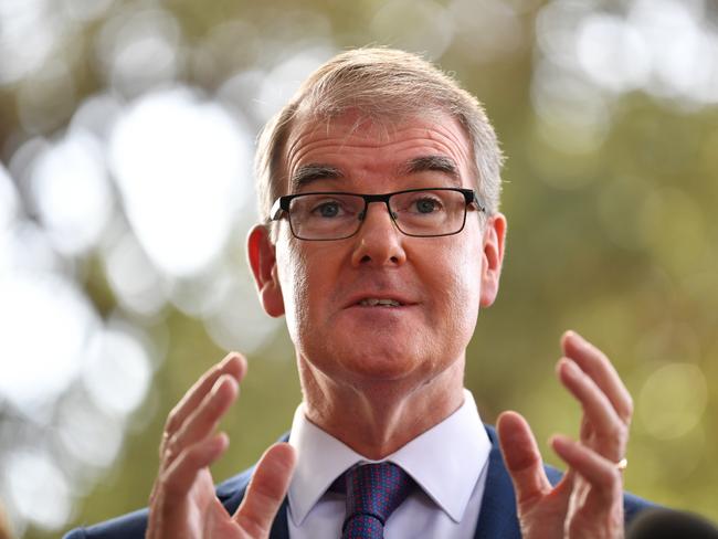 New South Wales Opposition Leader Michael Daley announces that a Daley Labor Government, if elected in March, will end unfair no-fault evictions during a press conference in Ashfield, Sydney, Wednesday, February 27, 2019. New South Wales go to the polls on March 23rd. (AAP Image/Dean Lewins) NO ARCHIVING