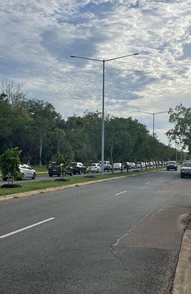 In 2020 another crash along Rocklands Drive prevented access to the hospital. Picture: Supplied